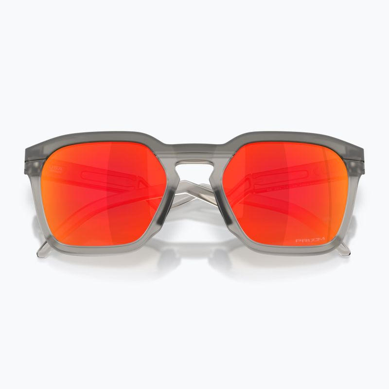 Occhiali da sole Oakley HSTN SQ matte grey smoke 5