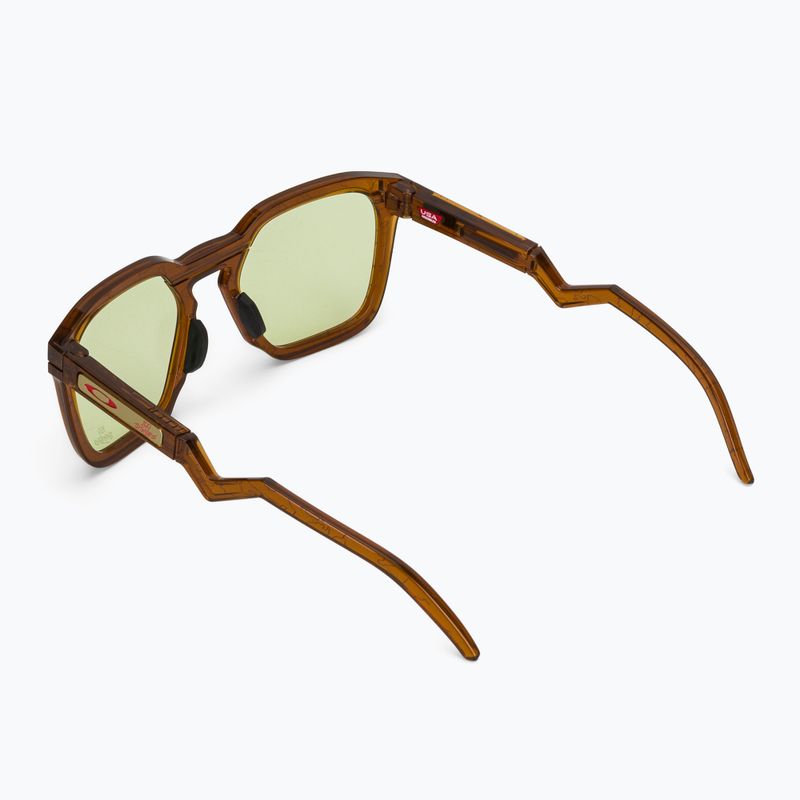 Occhiali da sole Oakley HSTN SQ 10t dark amber 2