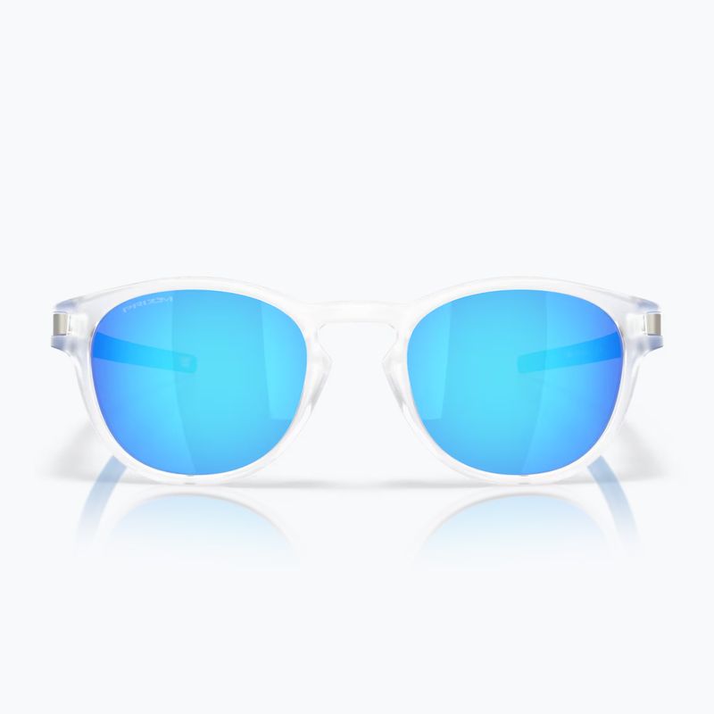 Occhiali da sole Oakley Latch matte clear 2