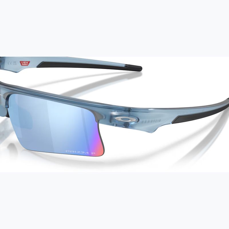 Occhiali da sole Oakley Bisphera Speed matte trans abyss 6