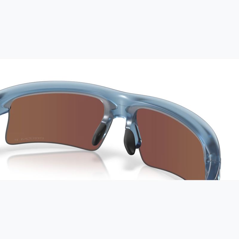 Occhiali da sole Oakley Bisphera Speed matte trans abyss 7