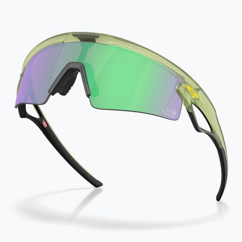 Occhiali da sole Oakley Sphaera Strike Tour De France matte fern/prizm road jade 4