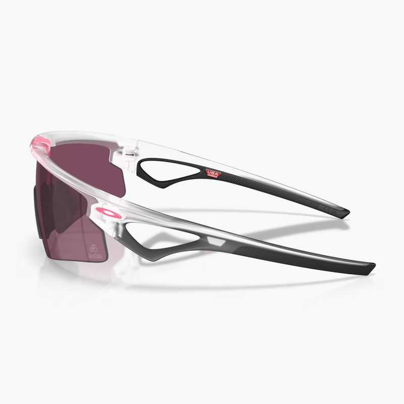 Occhiali da sole Oakley Sphaera Strike Giro D'Italia matte clear/prizm road black 3