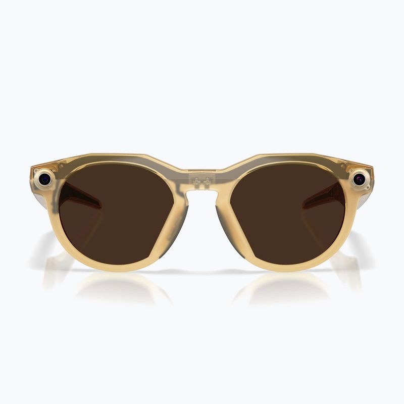 Occhiali con telecamera Oakley Meta HSTN light curry/transitions brown 2