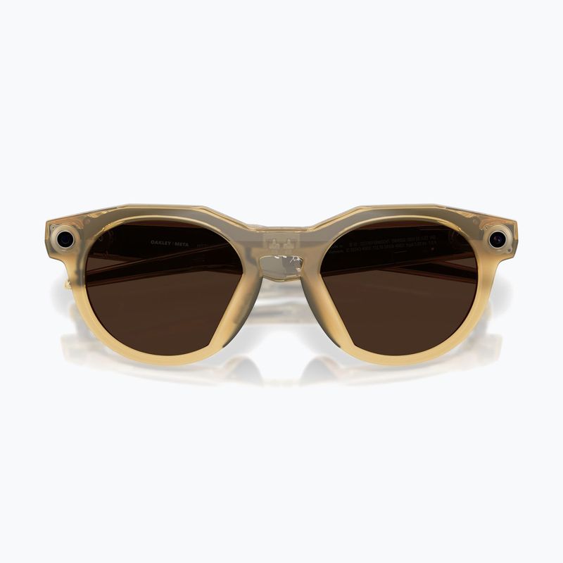 Occhiali con telecamera Oakley Meta HSTN light curry/transitions brown 3