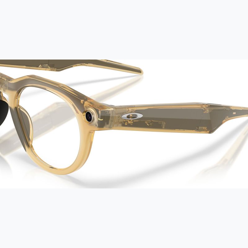 Occhiali con telecamera Oakley Meta HSTN light curry/transitions brown 9