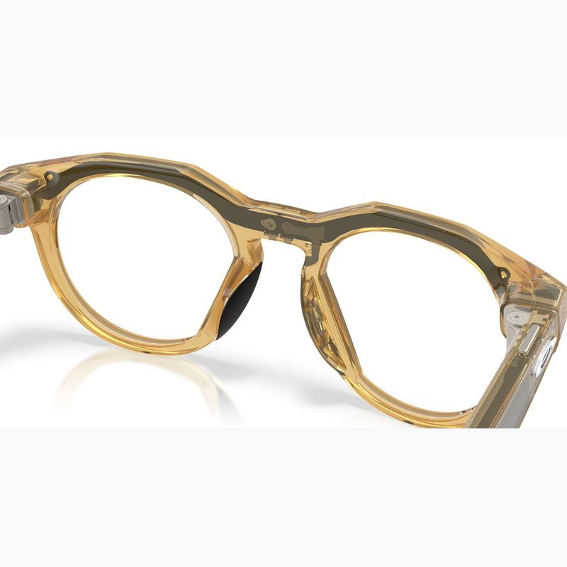 Occhiali con telecamera Oakley Meta HSTN light curry/transitions brown 10