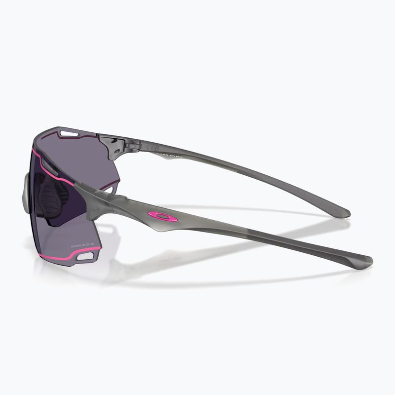 Occhiali da sole Oakley Cybr Dyno matte grey smoke/prizm grey with pink ink 5