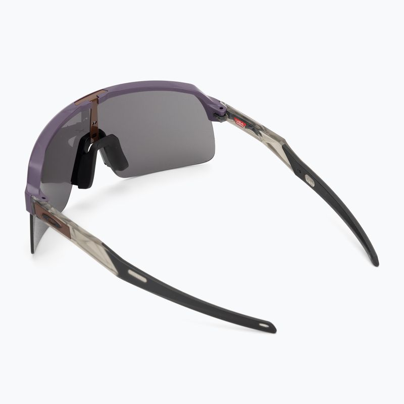 Occhiali da sole Oakley Sutro Lite matte aubergine/prizm grey 2