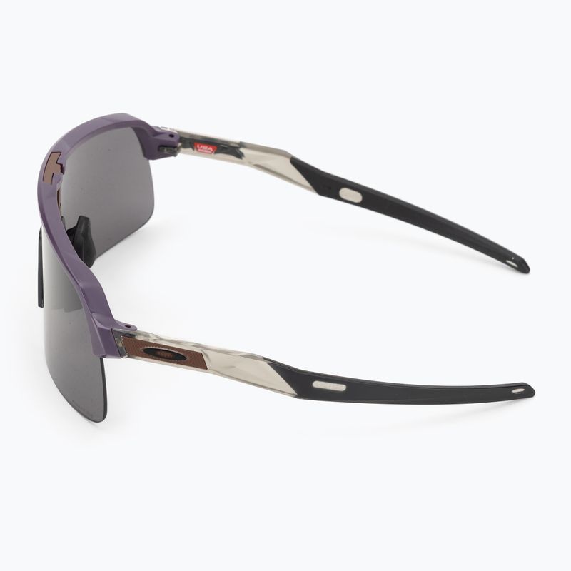 Occhiali da sole Oakley Sutro Lite matte aubergine/prizm grey 4
