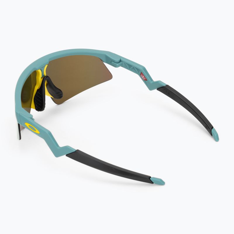 Occhiali da sole per bambini Oakley Resistor Sweep matte pacific/prizm ruby 2