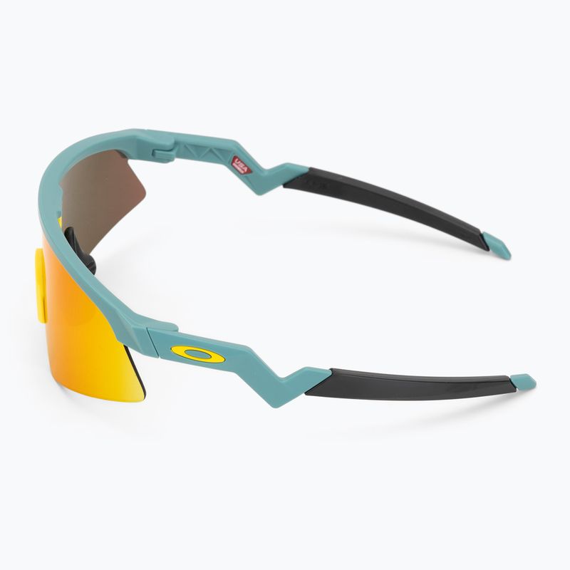 Occhiali da sole per bambini Oakley Resistor Sweep matte pacific/prizm ruby 4