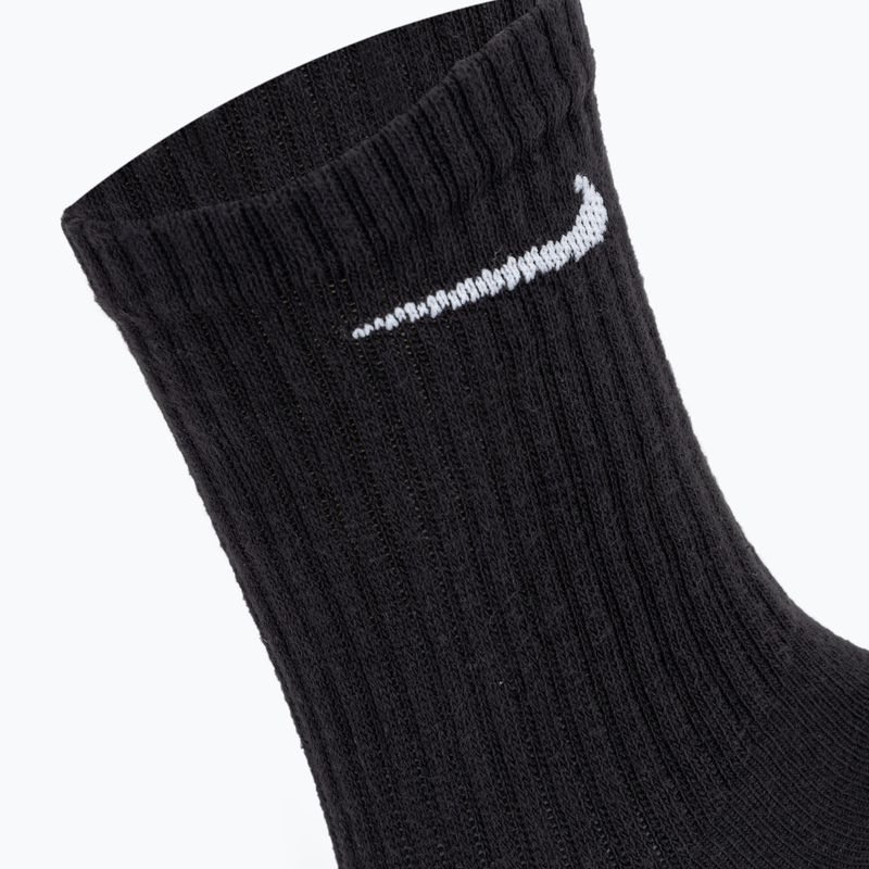 Calzini Nike Everyday Cushioned Crew 3 paia bianco/nero 4
