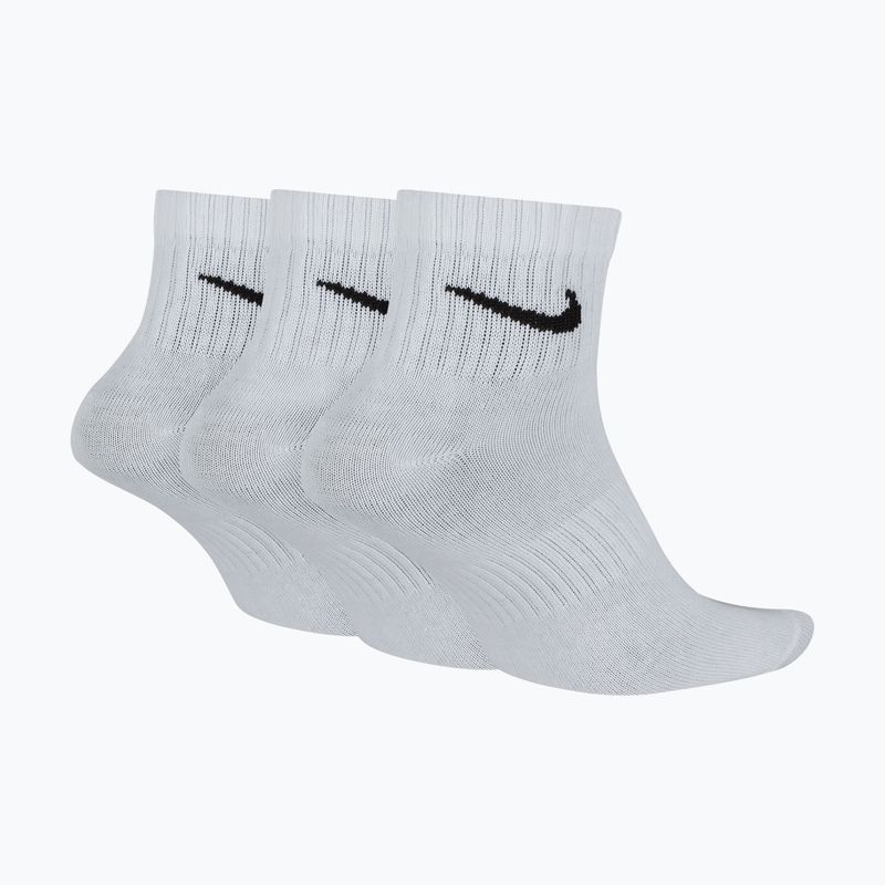 Calzini Nike Everyday Lightweight Ankle 3 pairs white/black 7