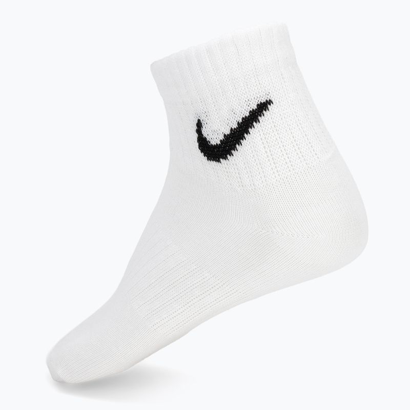 Calzini Nike Everyday Lightweight Ankle 3 pairs white/black 3
