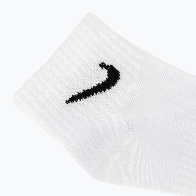 Calzini Nike Everyday Lightweight Ankle 3 pairs white/black 4