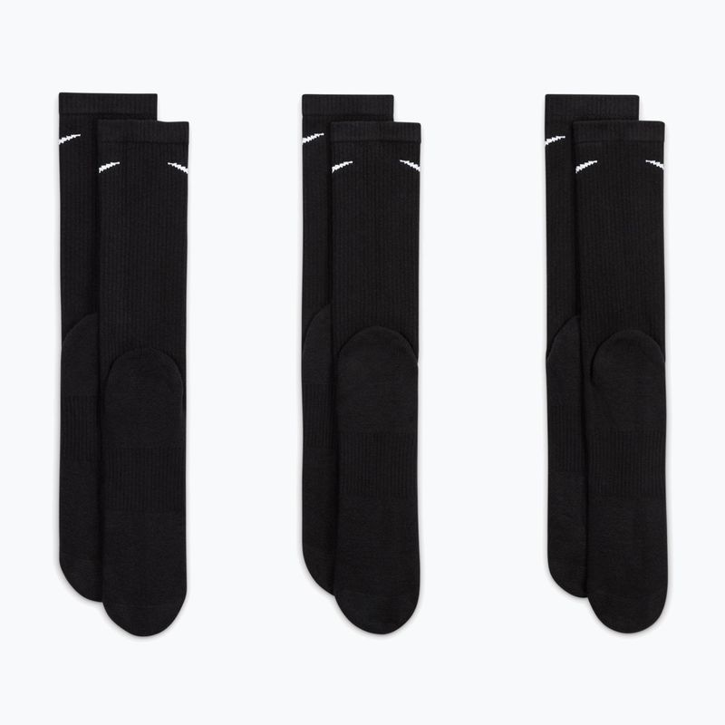 Calzini Nike Everyday Plus Cushioned 3 paia black/white 5