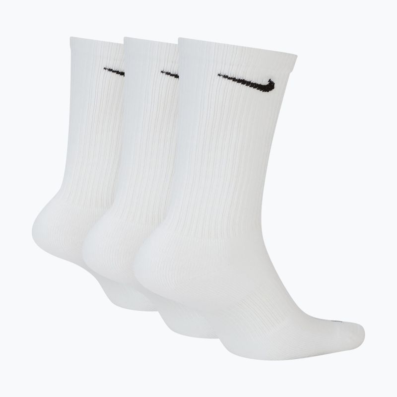 Calzini Nike Everyday Plus Cushioned 3 paia white/black 2