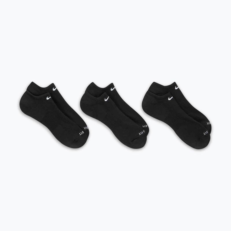 Calzini Nike Everyday Plus Cushion 3 paia bianco/nero 2