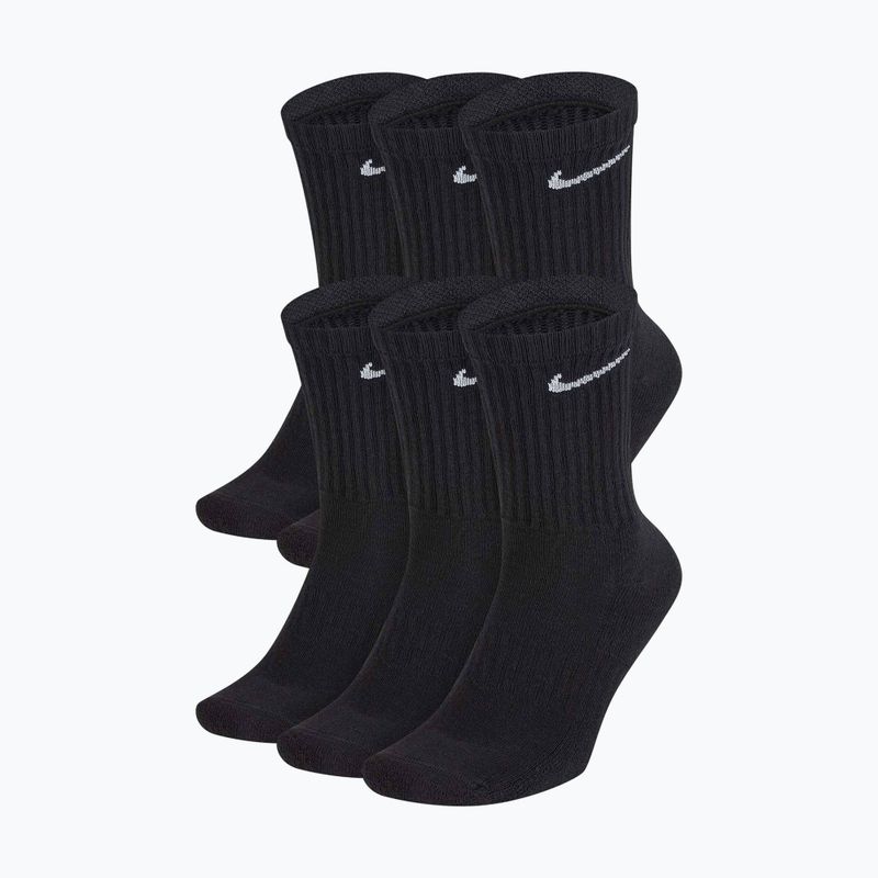 Calzini Nike Everyday Cushioned 6 paia bianco/nero