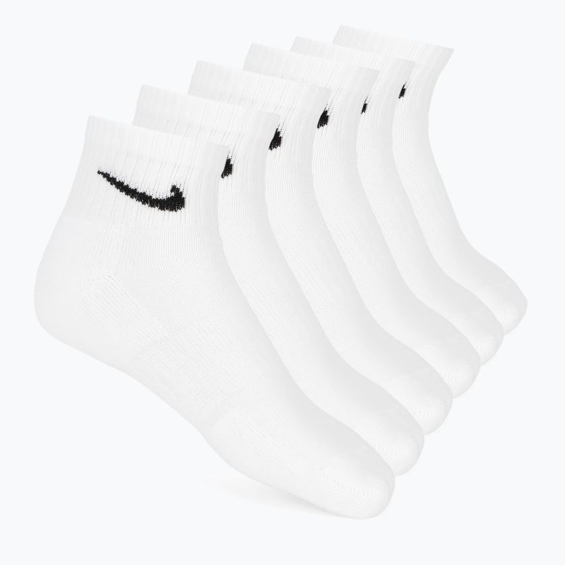 Calzini Nike Everyday Cushioned 6 paia white/black