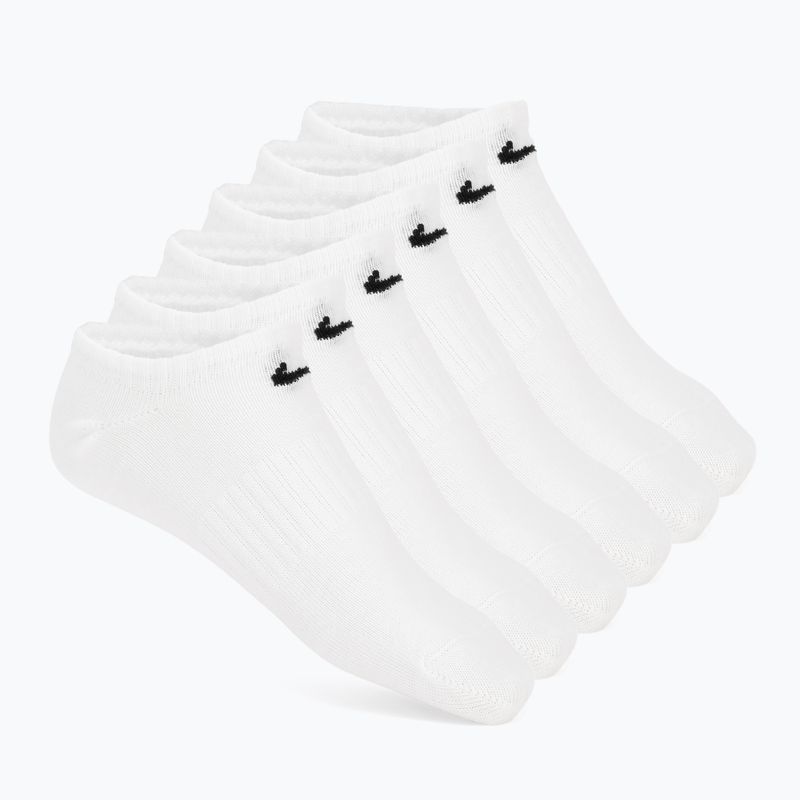 Calzini Nike Everyday Lightweight No Show 6 paia white/black