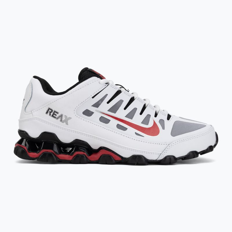 Scarpe da allenamento da uomo Nike Reax 8 Tr Mesh white/black/gym red 2