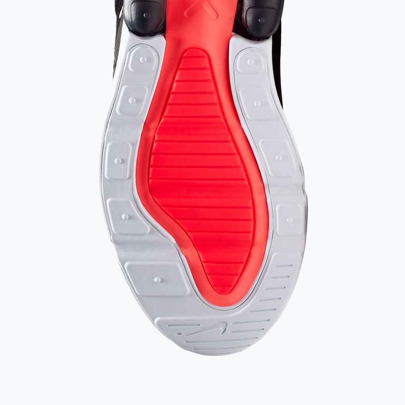 Scarpe da uomo Nike Air Max 270 nero/antracite/bianco/rosso solare 5