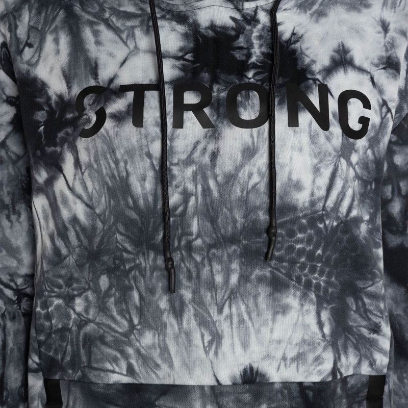 Pullover donna STRONG ID Tie-Dye Nero 7
