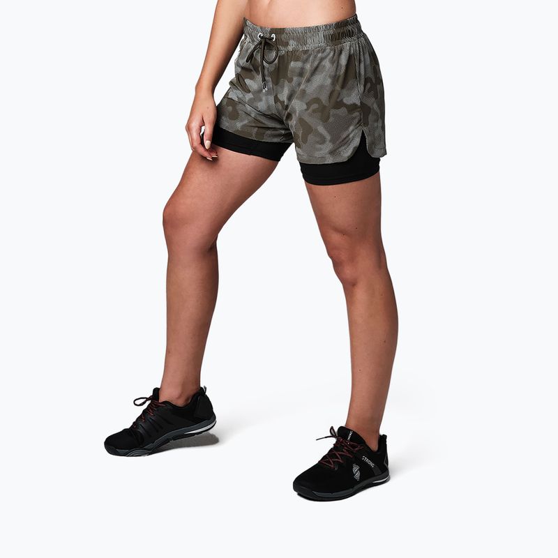 Pantaloncini da donna STRONG ID Z1B01242 moro