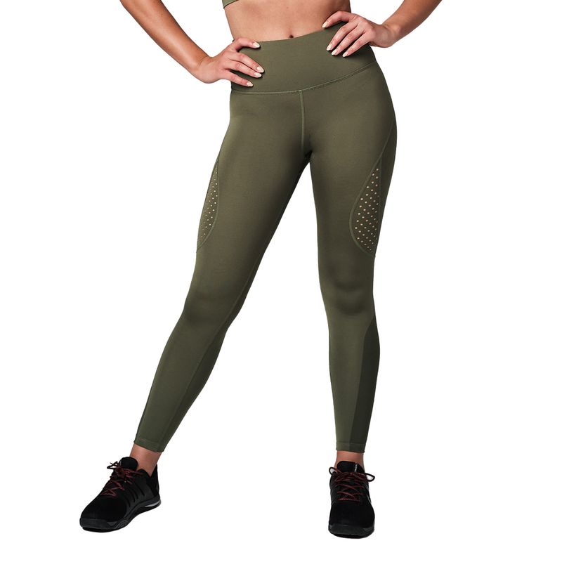 Leggings donna STRONG ID Performance oliva