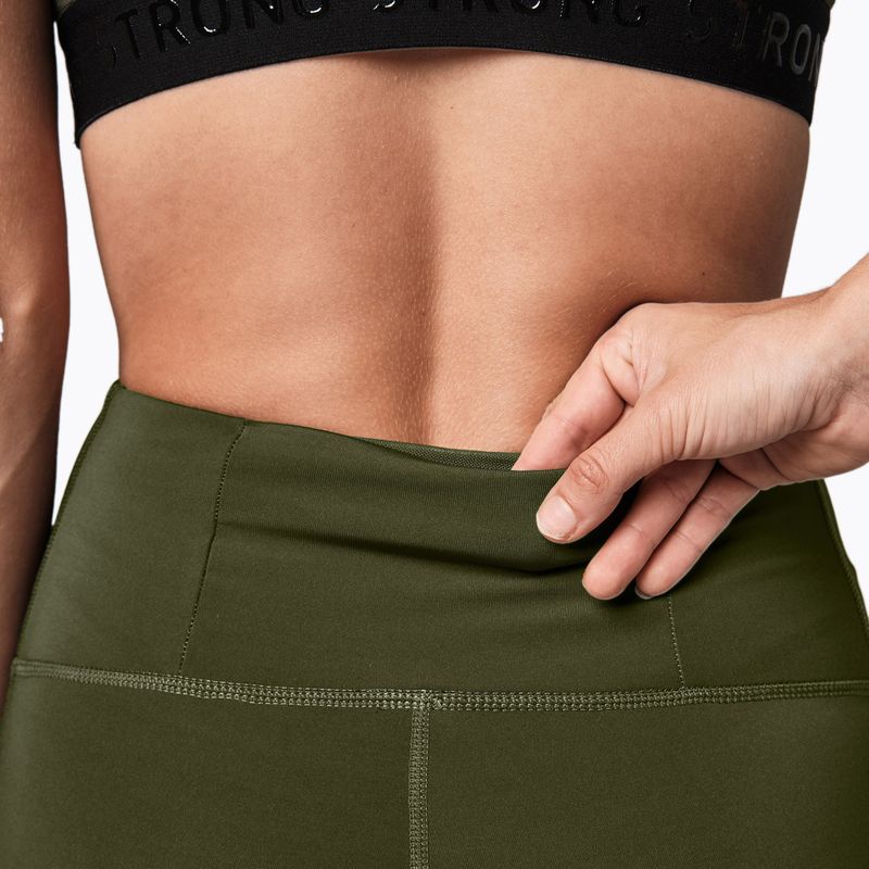 Leggings donna STRONG ID Essential verde 5