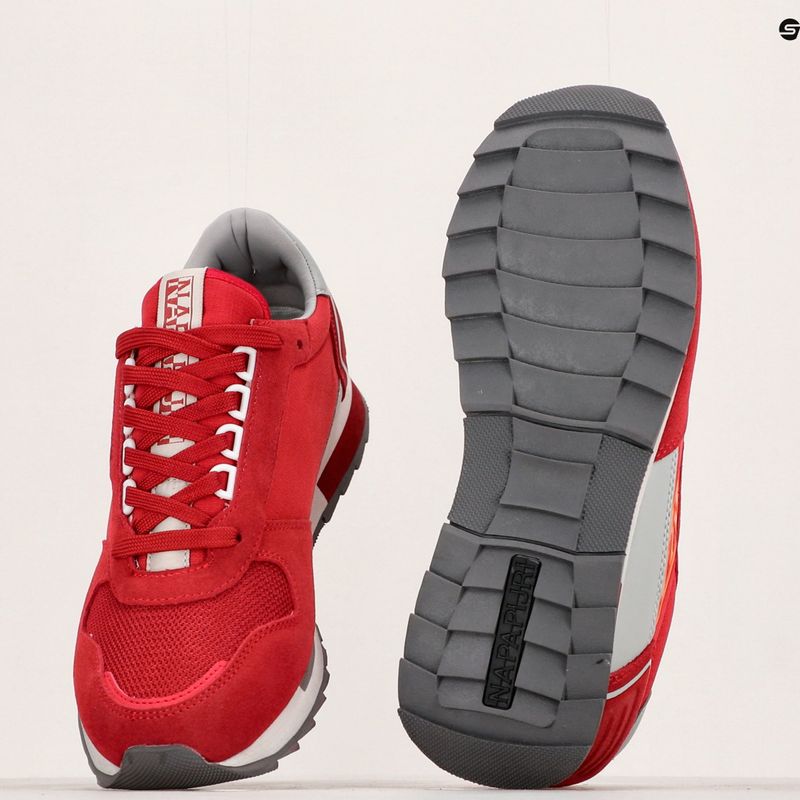 Scarpe Napapijri da uomo NP0A4HL8 rosso ciliegia 12