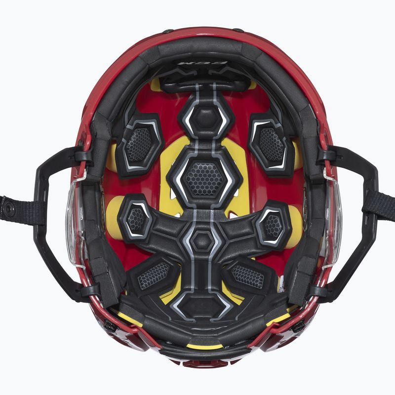 Casco da hockey CCM Tacks 310 rosso 5