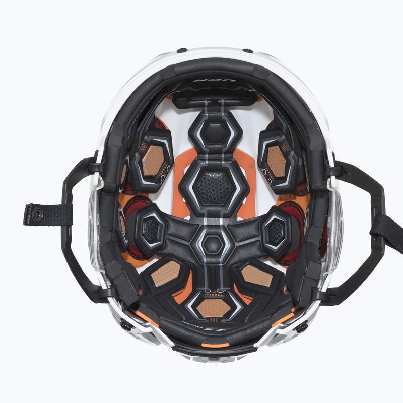 Casco da hockey CCM Tacks 710 bianco 5