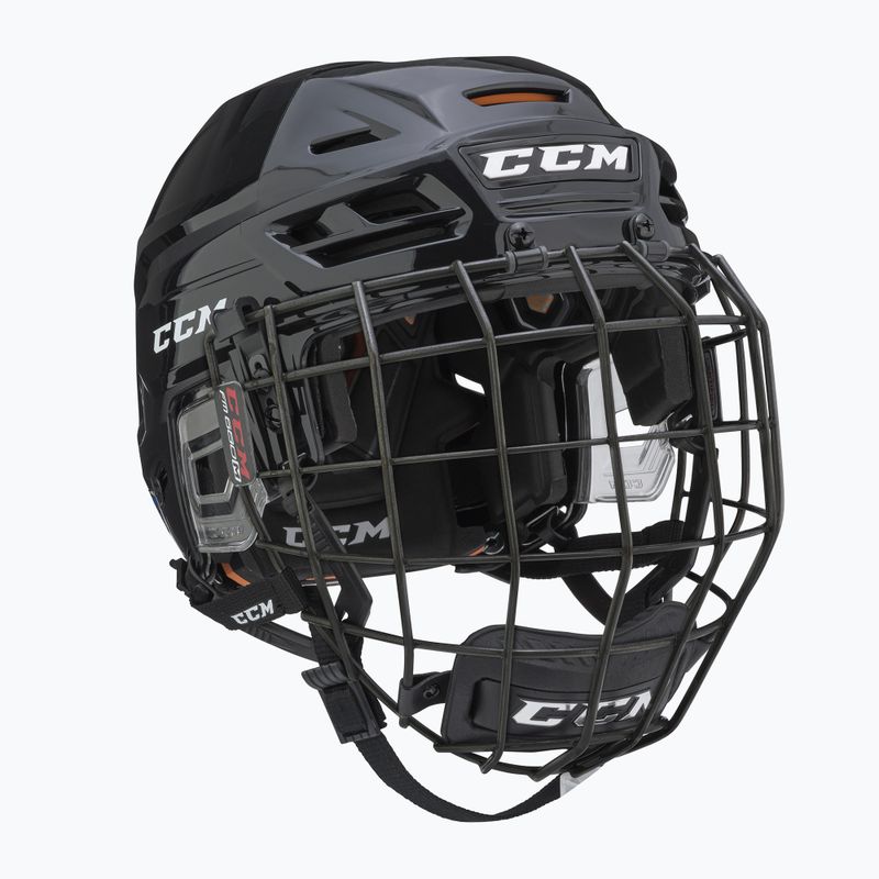 Casco da hockey CCM Tacks 710 Combo nero