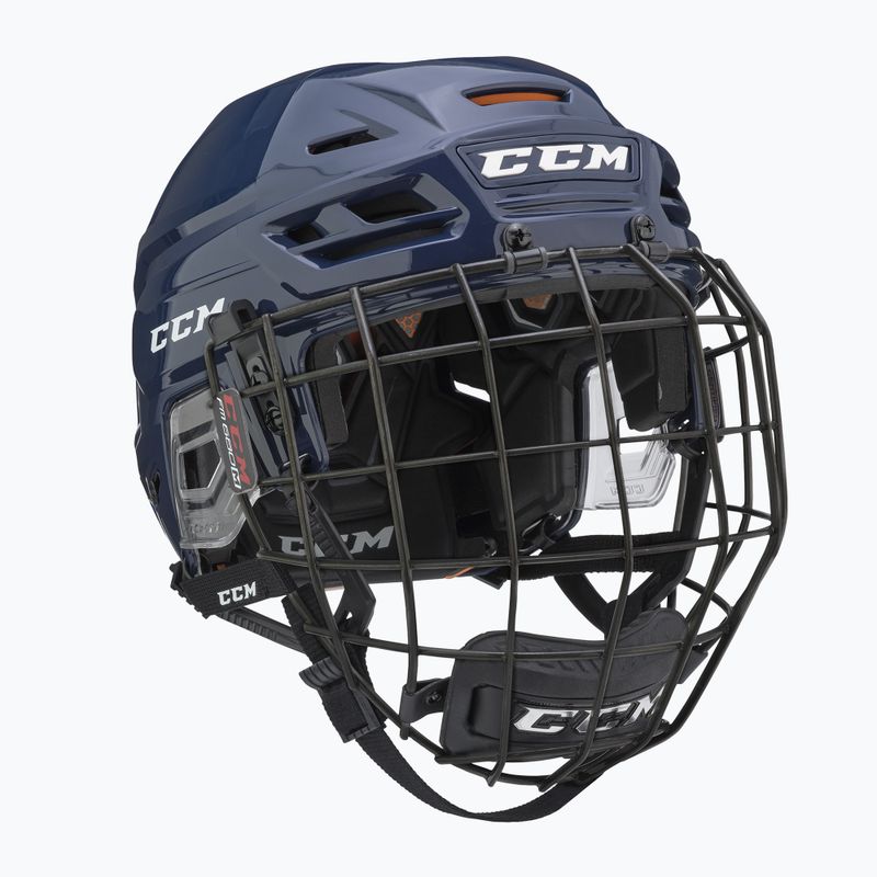 Casco da hockey CCM Tacks 710 Combo navy