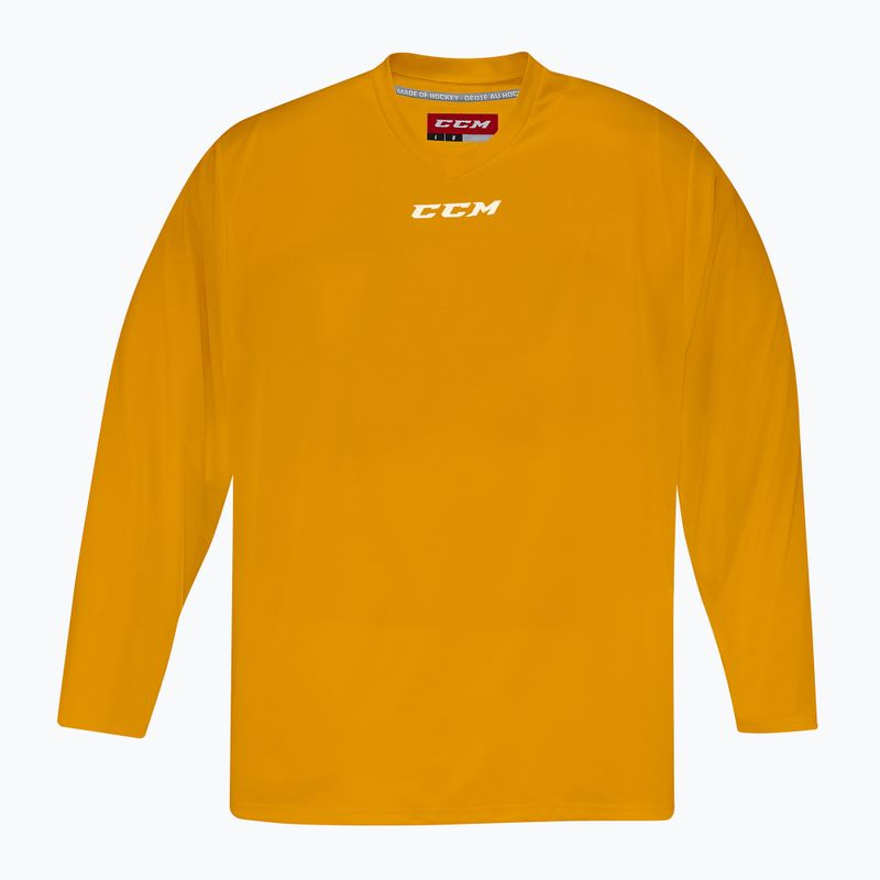 Maglia a maniche lunghe da hockey per bambini CCM 5000 JR sunflower