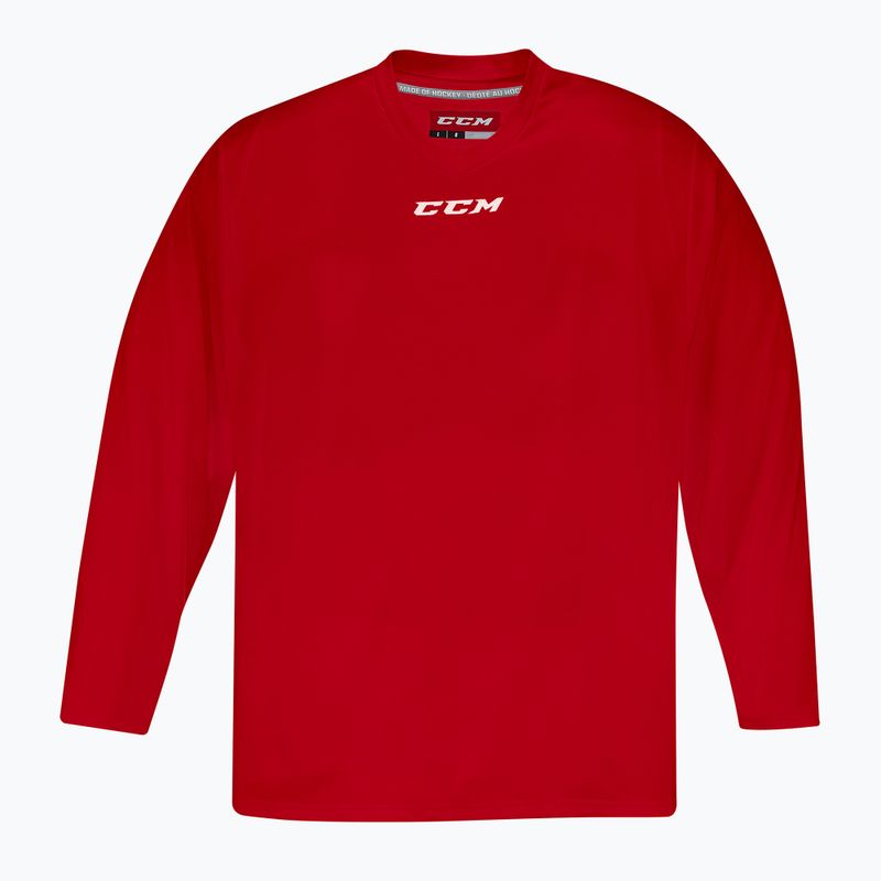 Maglia a maniche lunghe da hockey da uomo CCM 5000 SR rosso