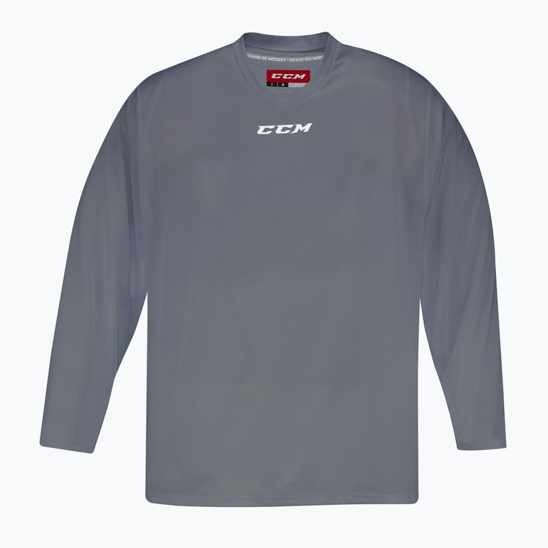 Maglia a maniche lunghe da hockey da uomo CCM 5000 SR grigio