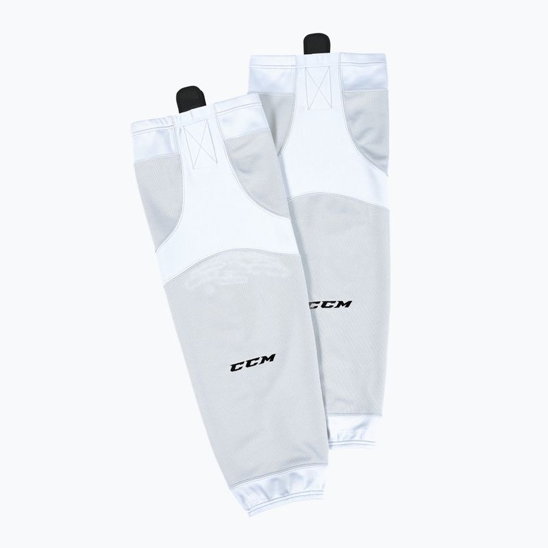 Ghette da hockey CCM SX6000 SR bianco