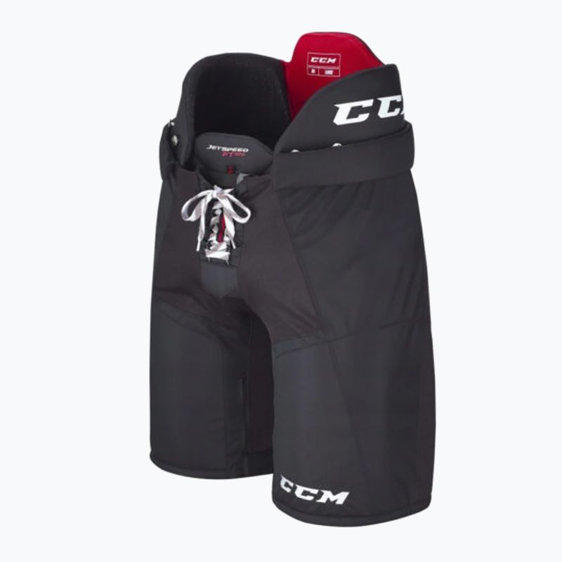 Pantaloni da hockey CCM JetSpeed da bambino FT370 JR nero