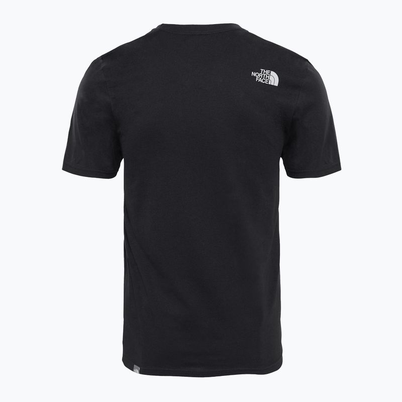Maglietta da uomo The North Face Easy nero 9
