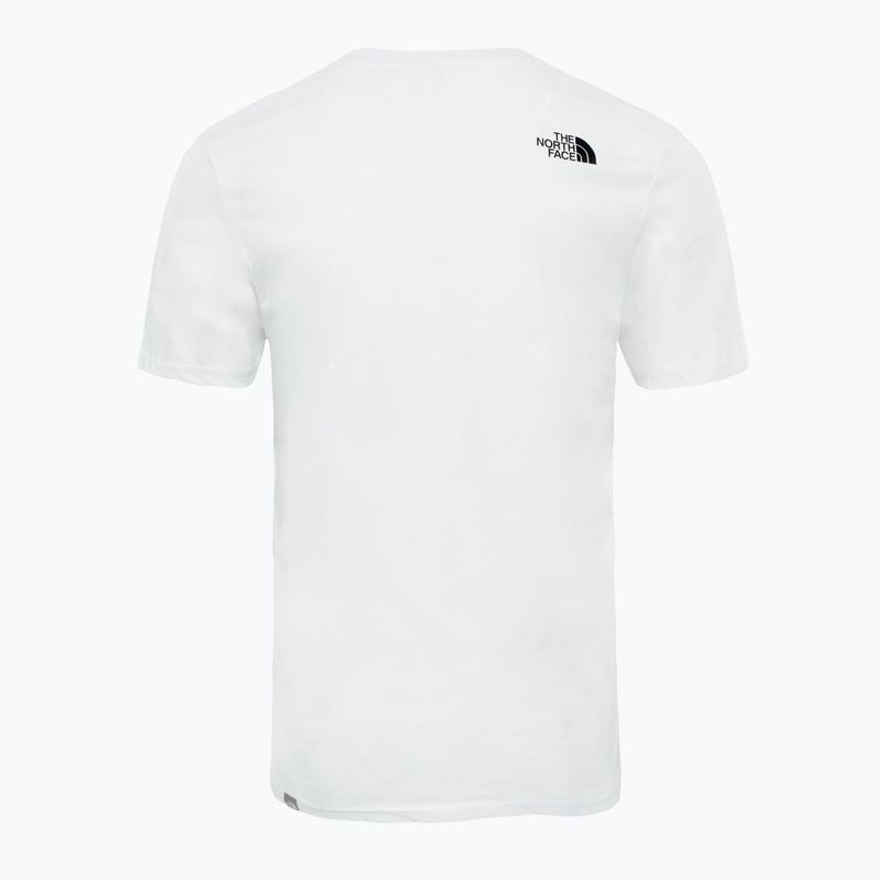 Maglietta da uomo The North Face Easy white 9