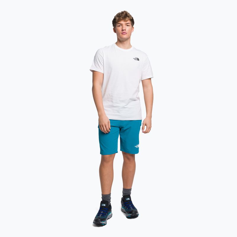 Maglietta The North Face Redbox da uomo, bianco 2
