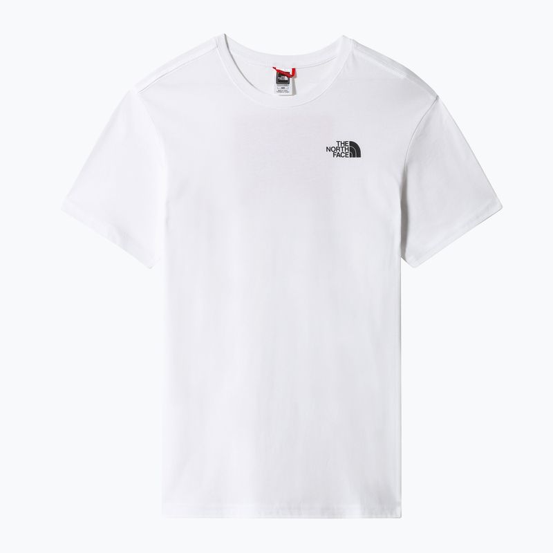 Maglietta The North Face Redbox da uomo, bianco 8