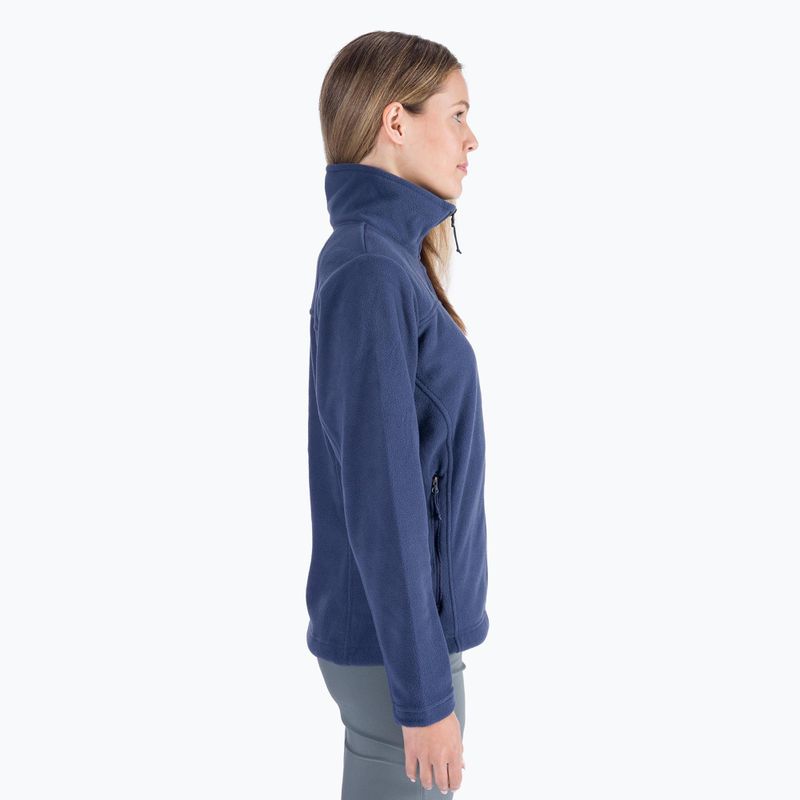 Felpa in pile Columbia Fast Trek II da donna nocturnal 2
