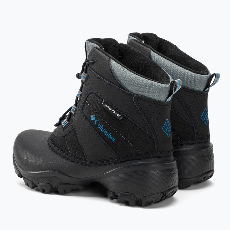 Columbia Rope Tow III WP Scarponi da neve bambino nero/bussola scura 3