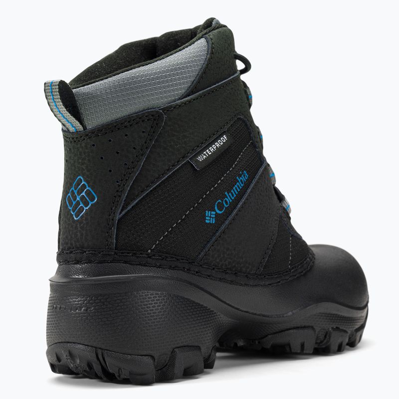 Columbia Rope Tow III WP Scarponi da neve bambino nero/bussola scura 9