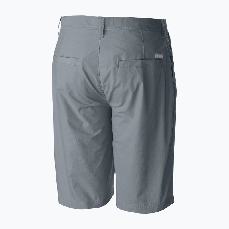 Pantaloncini da trekking Columbia Washed Out da uomo, grigio cenere 7